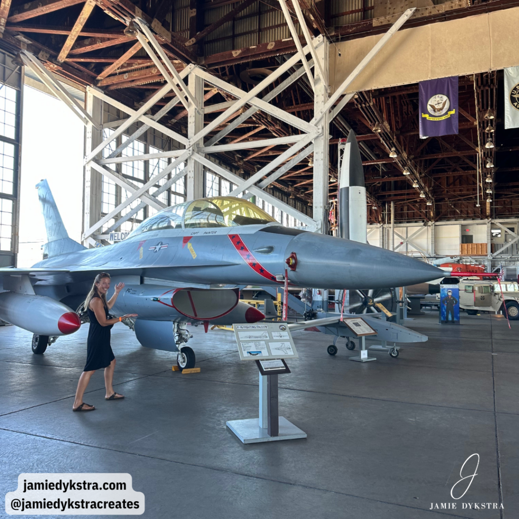 Me at an aviation museum in New Jersey.