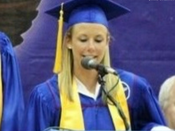 Me at my high school graduation.